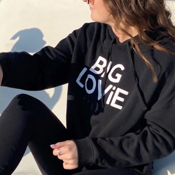 Big Lovie Cropped Hooded Sweater | SIZE M - Picture 2 of 7